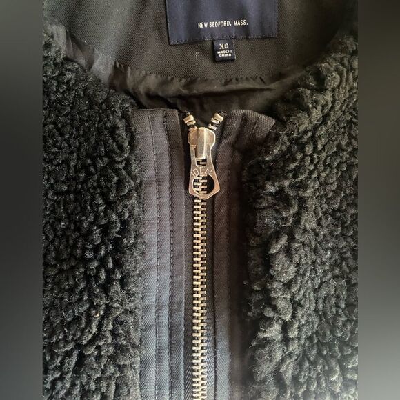 Madewell black teddy vest size XS - Picture 6 of 10